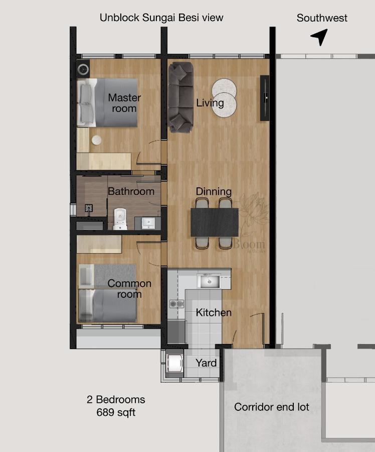Pangsapuri Trion Kl High Floor Corner Unit Free Parking Near Trx Kl Centre And Mrt